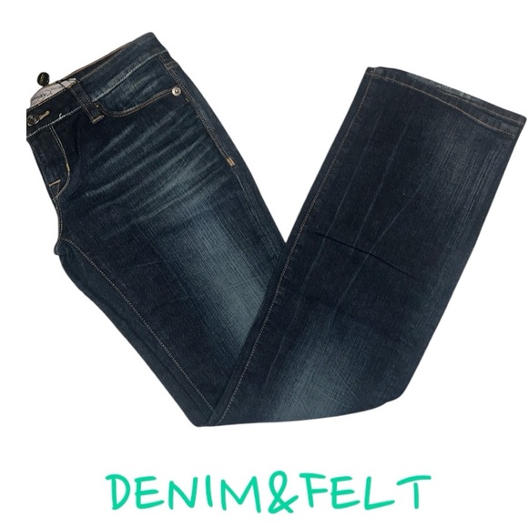 Ed Hardy Women’s Designer Dark Wash Bootcut Denim Jeans | NEW/NWT!! 👖💜👖🩷 - Picture 1 of 10